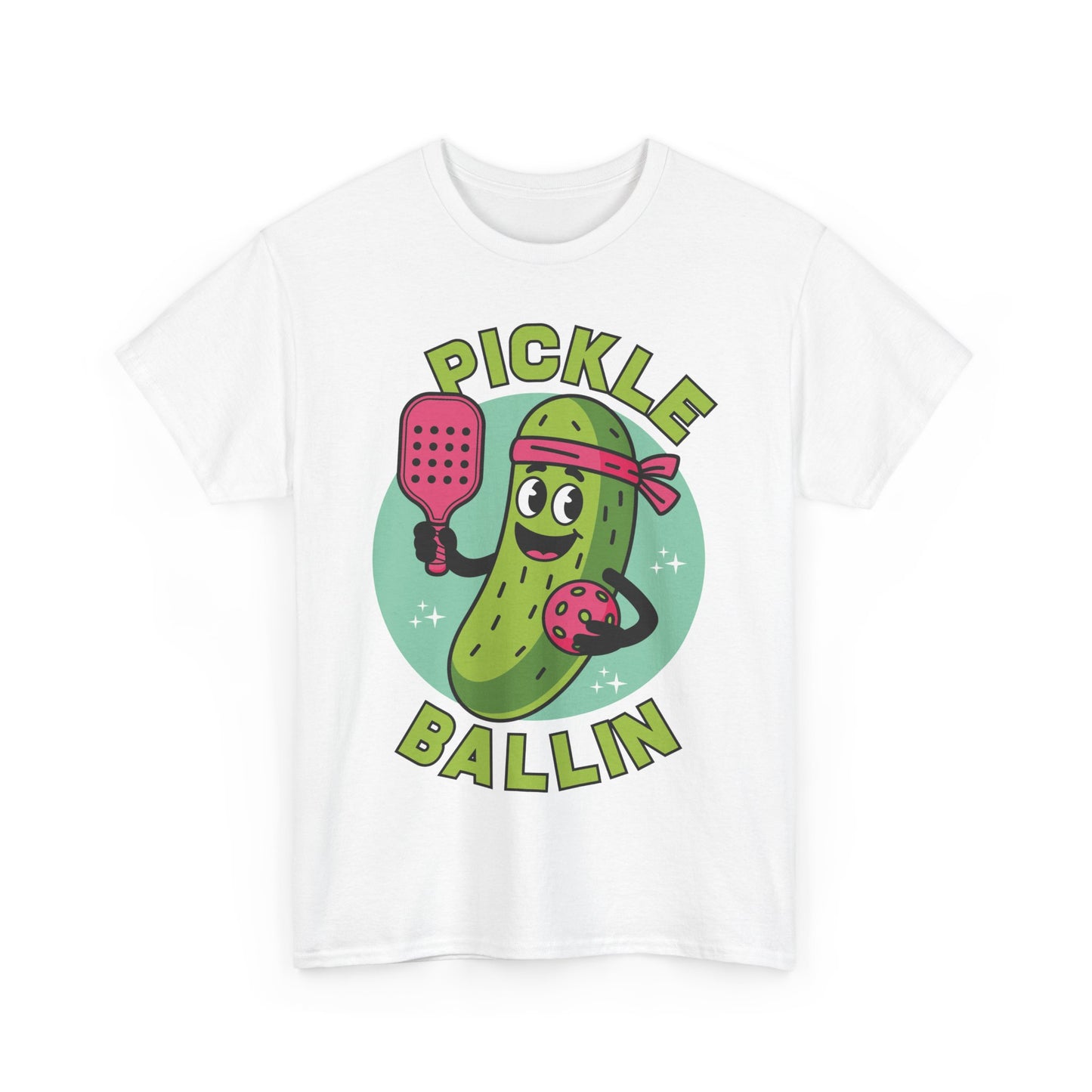 "Pickle Ballin" Men's Pickleball T-Shirt