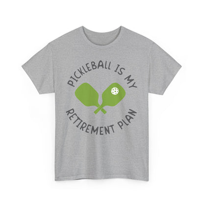 "Pickleball is my Retirement Plan" Men's Pickleball T-Shirt