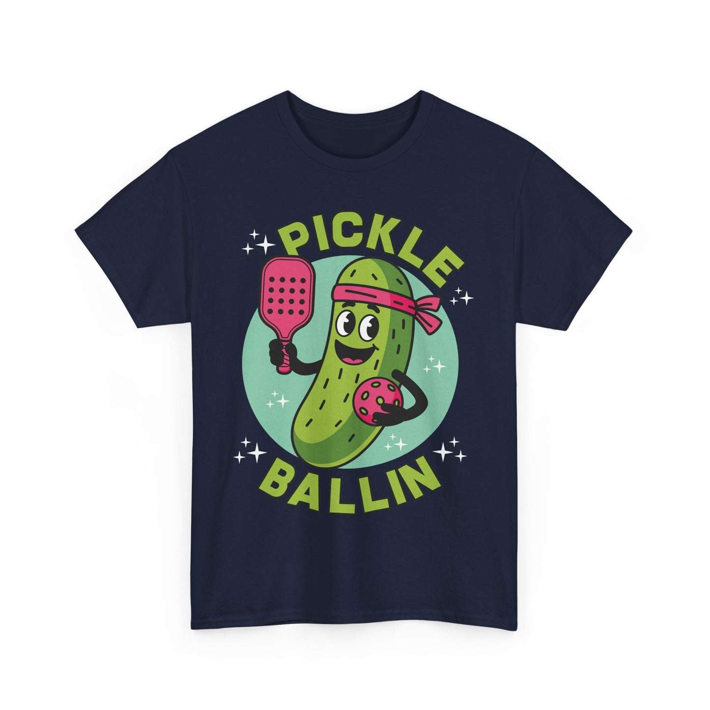 "Pickle Ballin" Men's Pickleball T-Shirt