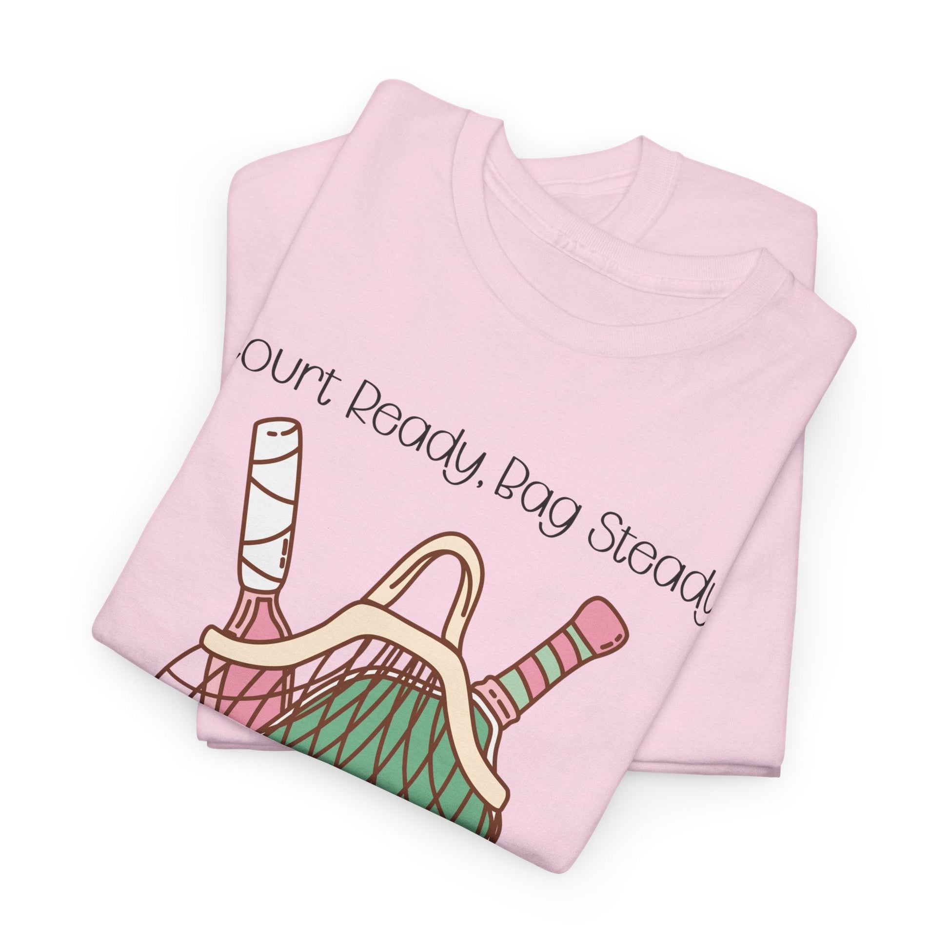 "Court Ready, Bag Steady" Women's Pickleball T-Shirt