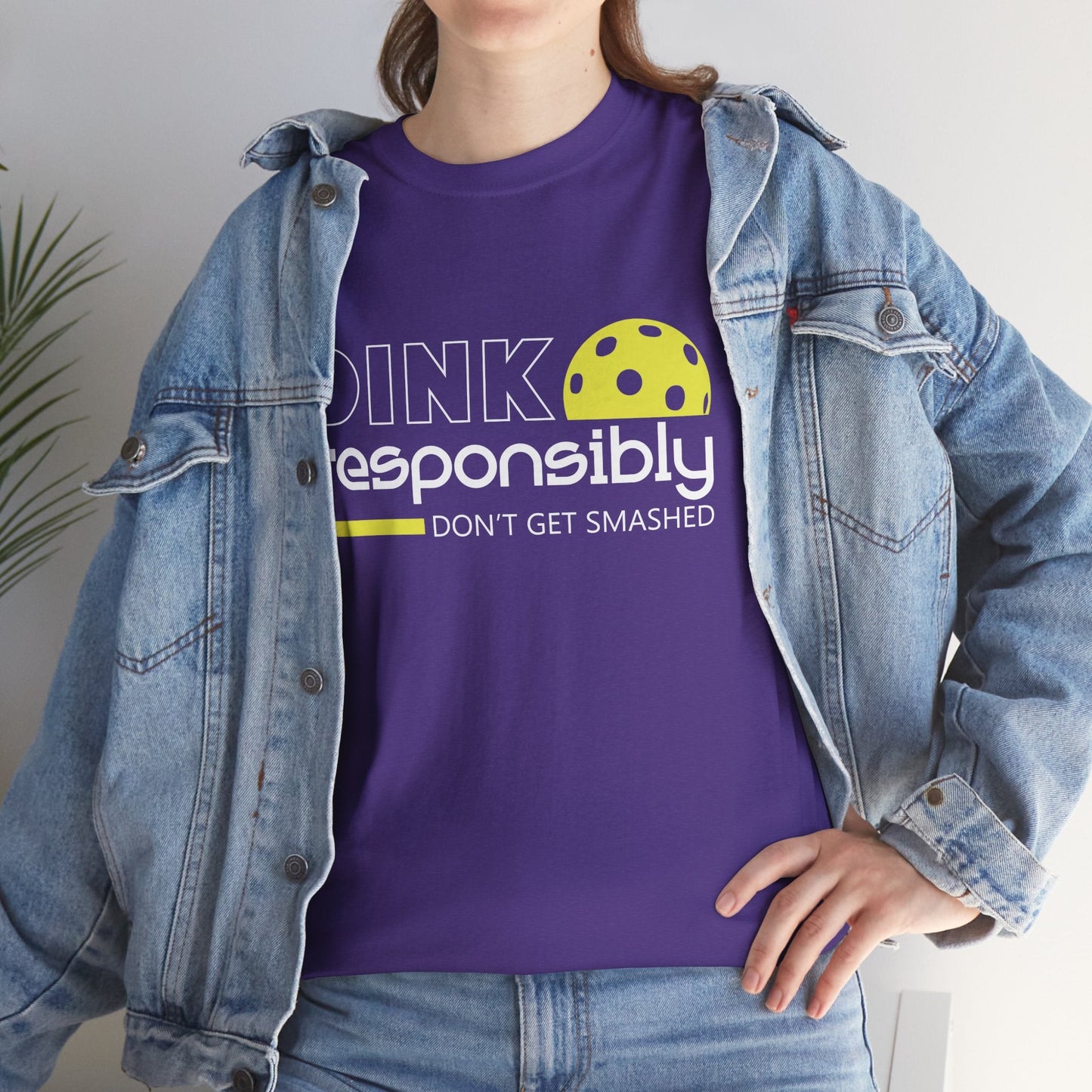 "Dink Responsibly Don't Get Smashed" Pickleball T-shirt for Men and Women