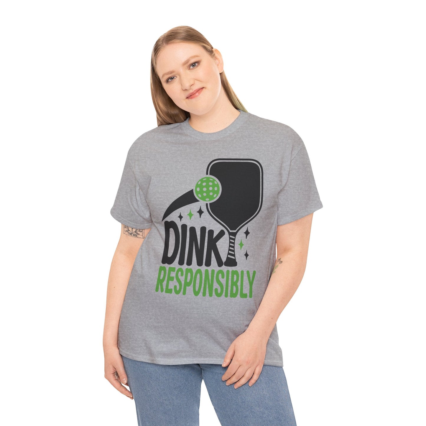 "Dink Responsibly" Pickleball T-Shirt for Men and Women