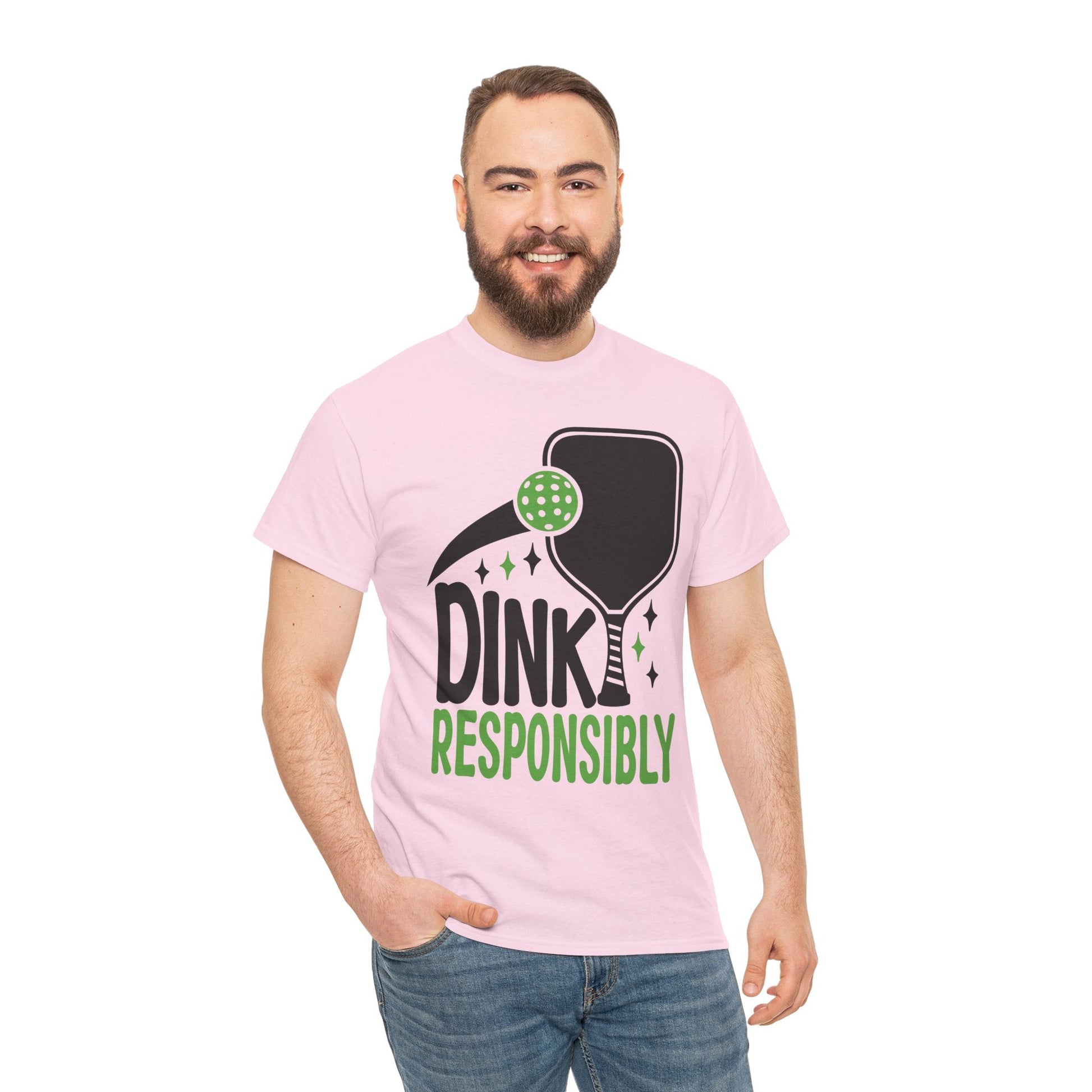 "Dink Responsibly" Pickleball T-Shirt for Men and Women