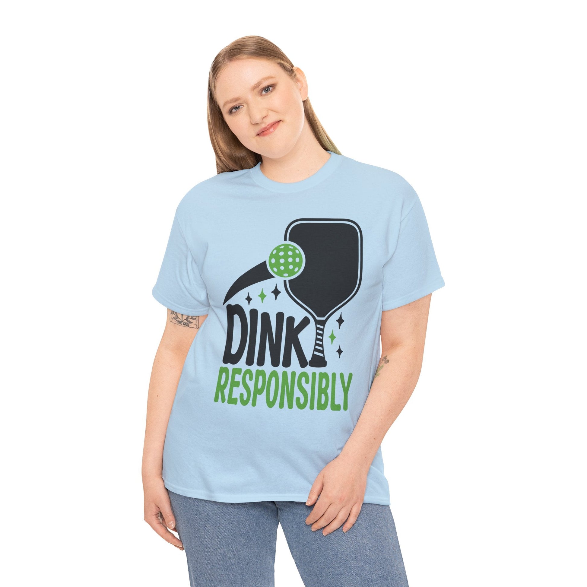 "Dink Responsibly" Pickleball T-Shirt for Men and Women