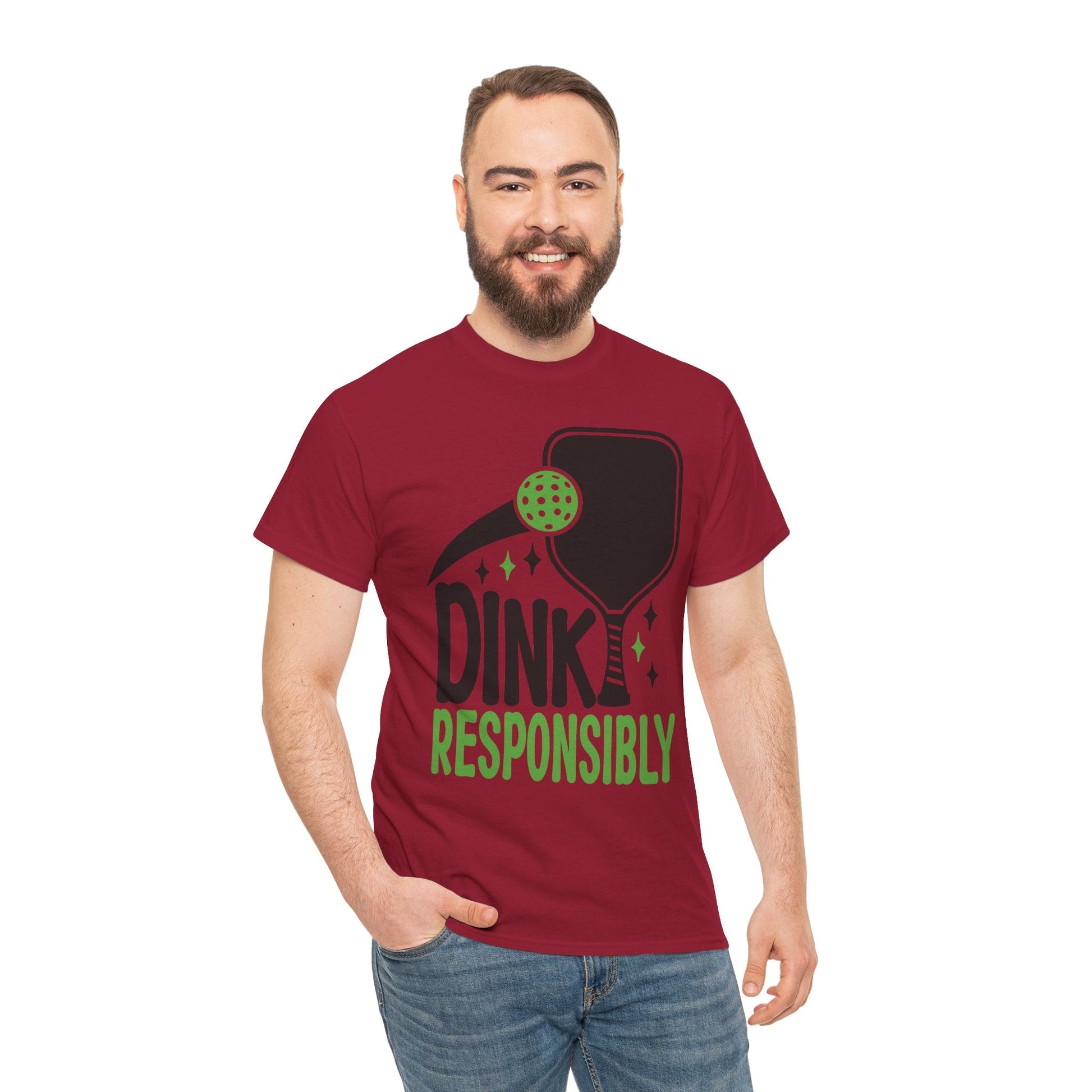 "Dink Responsibly" Pickleball T-Shirt for Men and Women