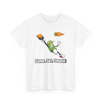 "Game. Set. Smash!" Men's Pickleball T-Shirt