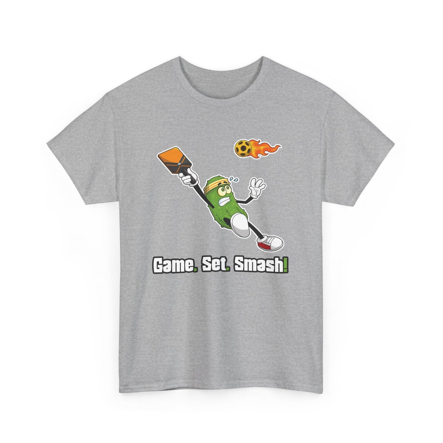 "Game. Set. Smash!" Men's Pickleball T-Shirt