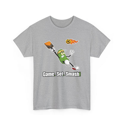 "Game. Set. Smash!" Men's Pickleball T-Shirt