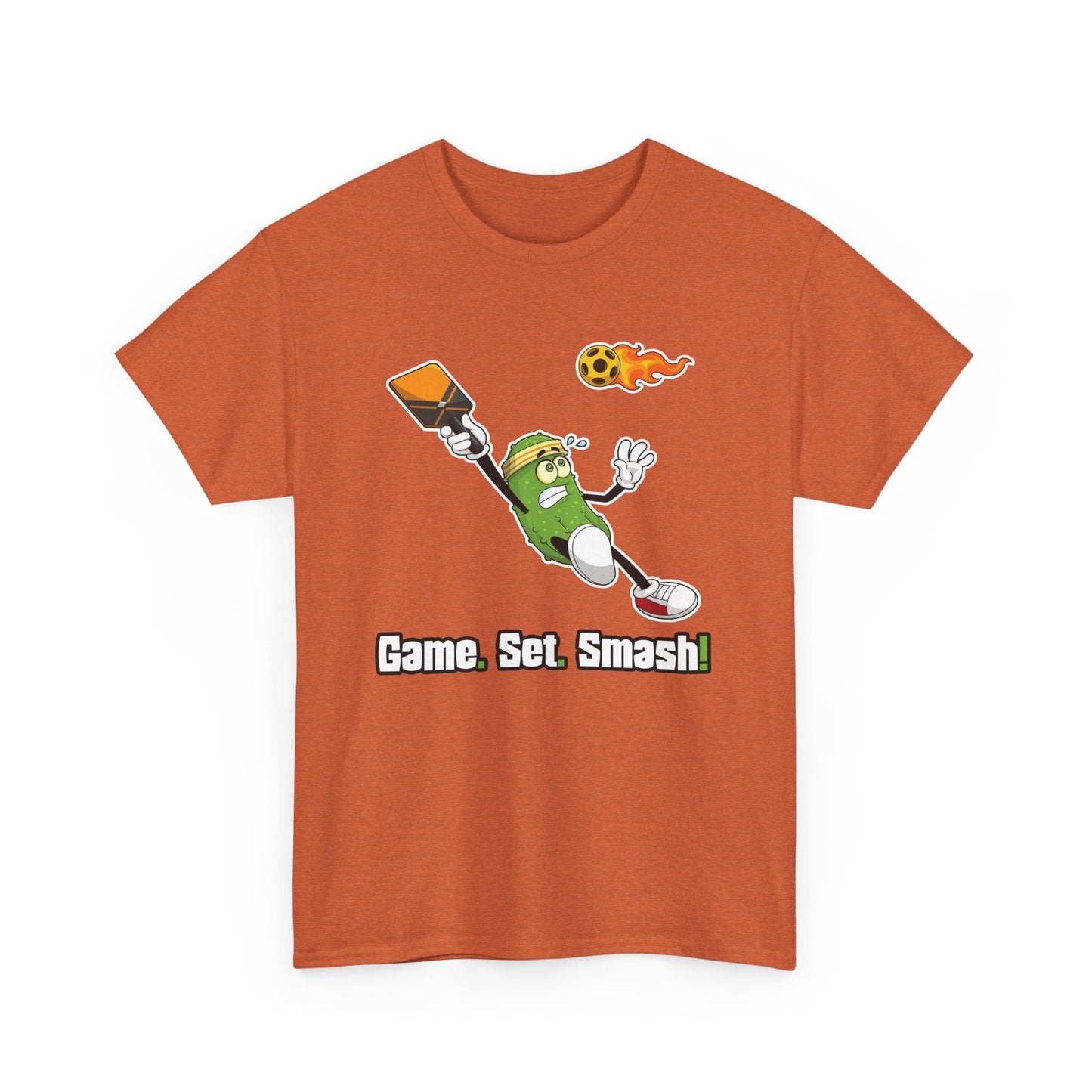 "Game. Set. Smash!" Men's Pickleball T-Shirt