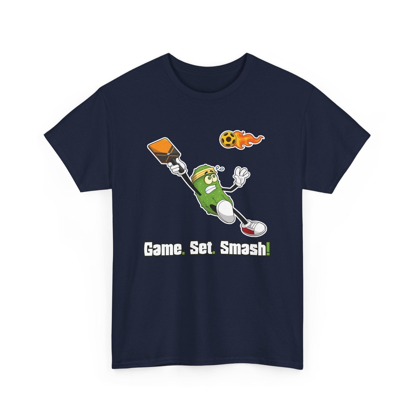 "Game. Set. Smash!" Men's Pickleball T-Shirt