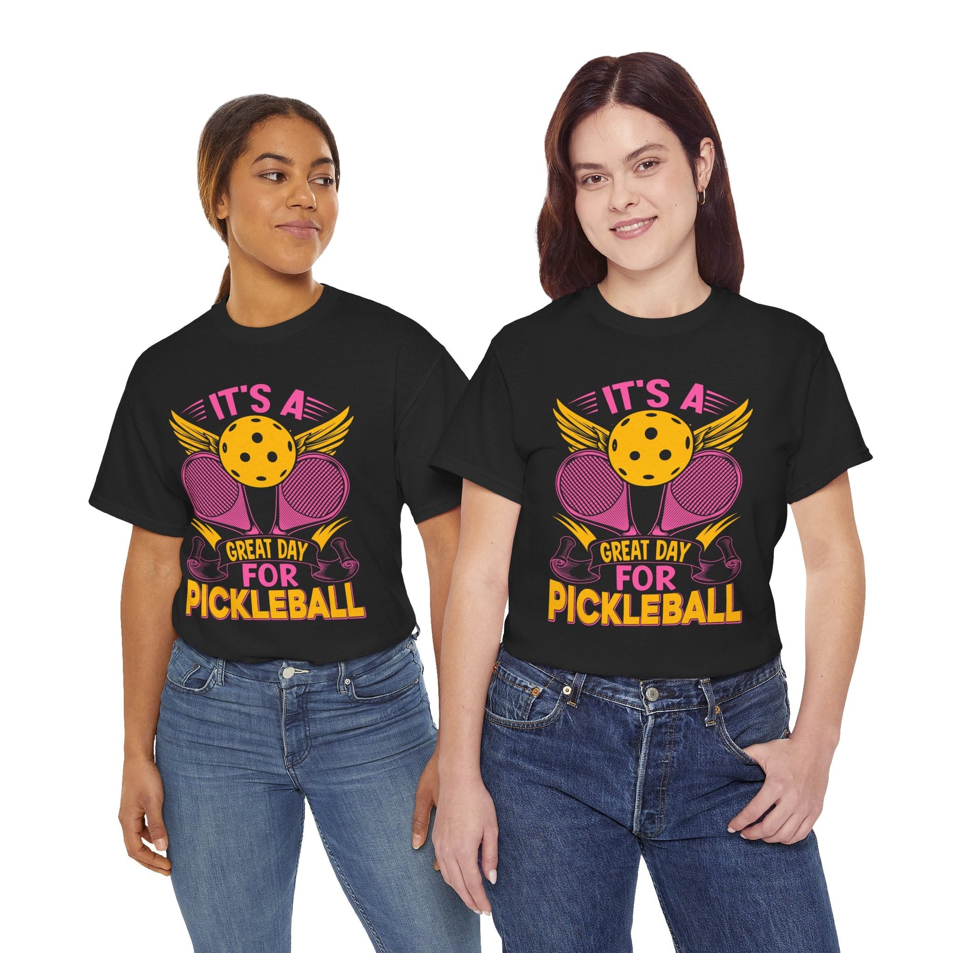 "It's a Great Day for Pickleball" Women's Pickleball T-Shirt