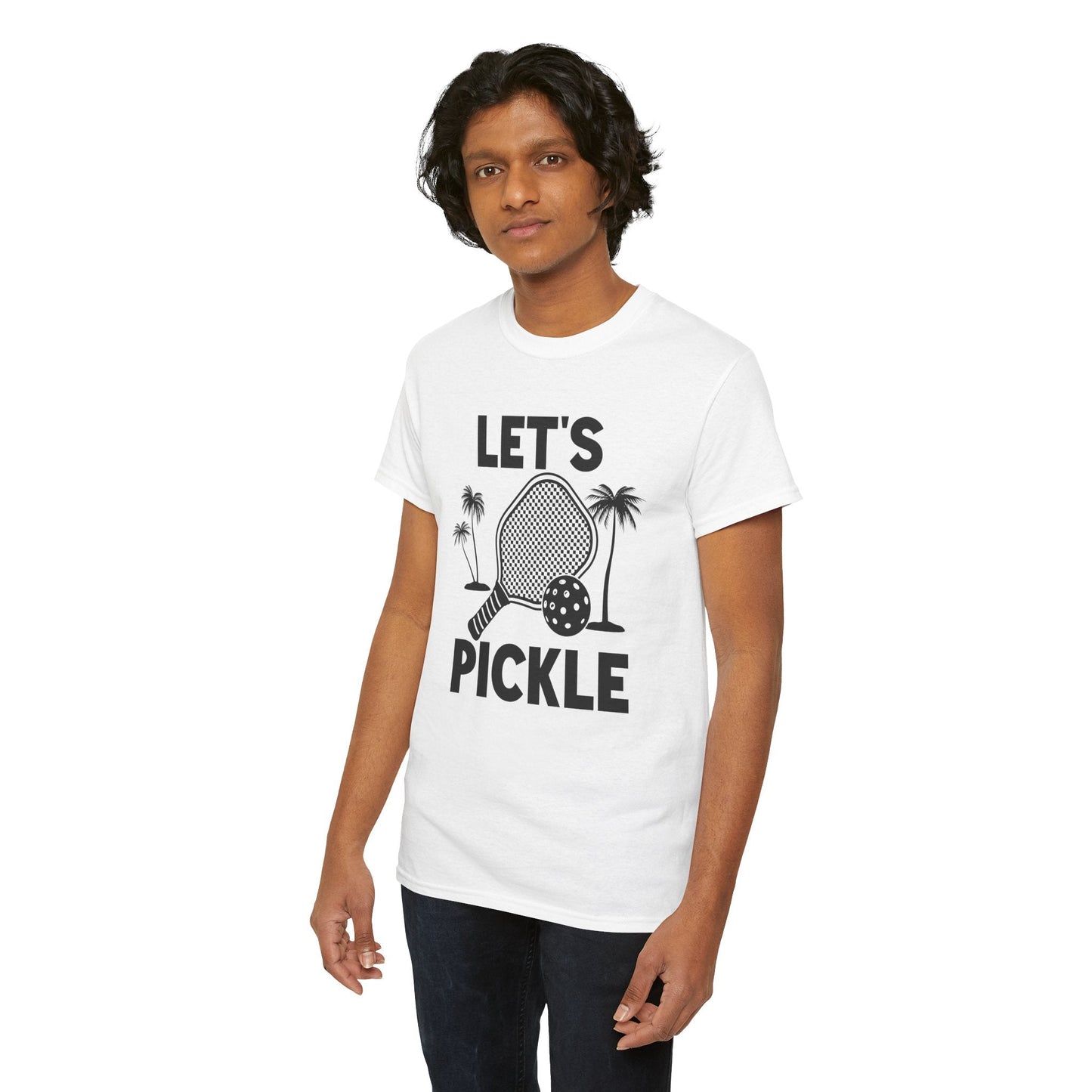 "Let's Pickle" Men's Pickleball T-Shirt