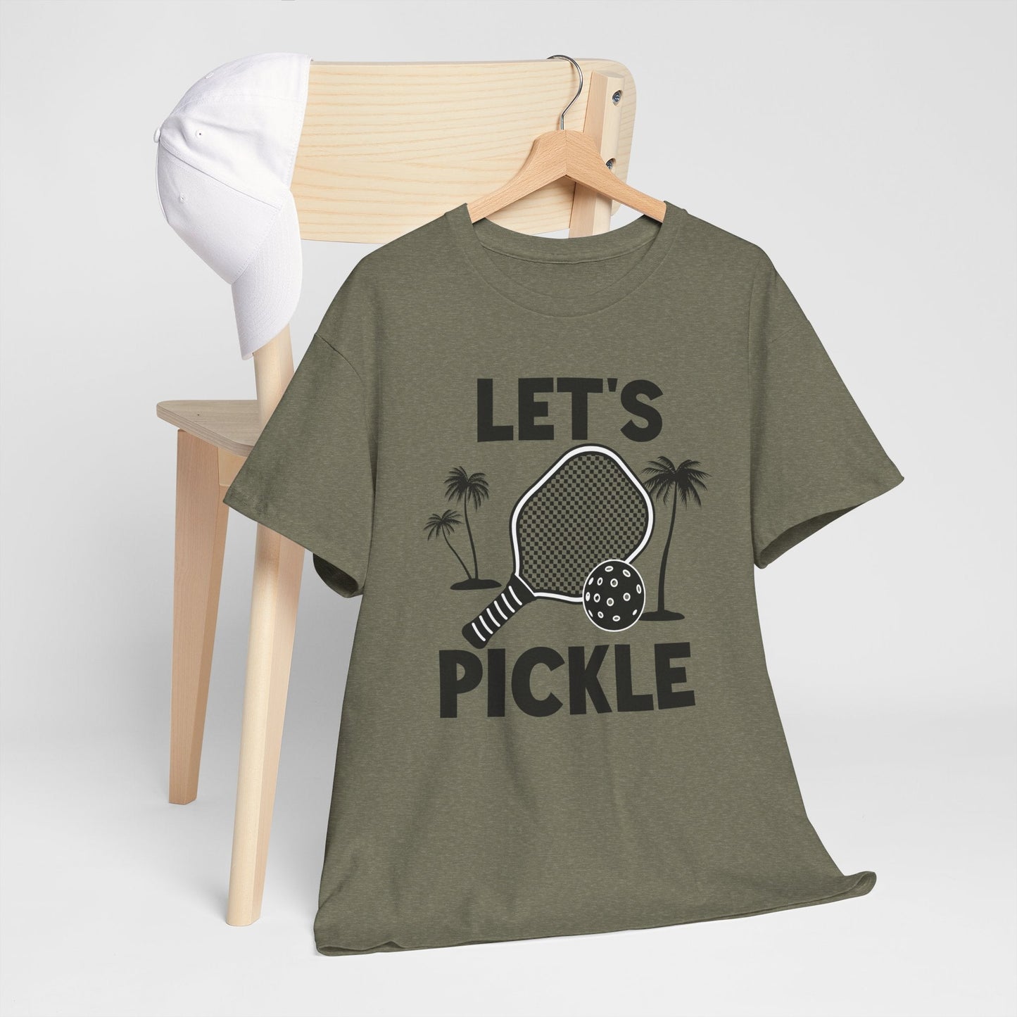 "Let's Pickle" Men's Pickleball T-Shirt