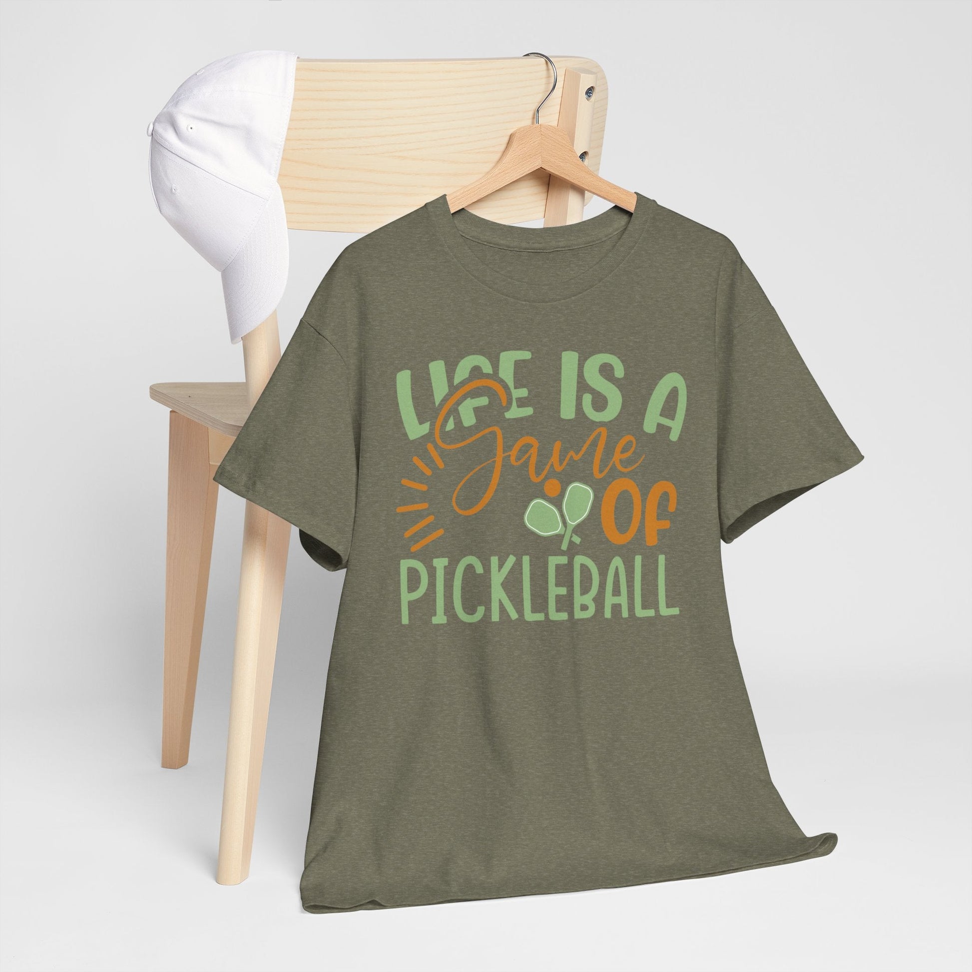 "Life is a Game of Pickleball" Pickleball T-Shirt for Men and Women