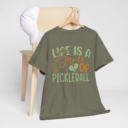 "Life is a Game of Pickleball" Pickleball T-Shirt for Men and Women