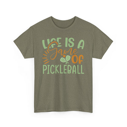 "Life is a Game of Pickleball" Pickleball T-Shirt for Men and Women