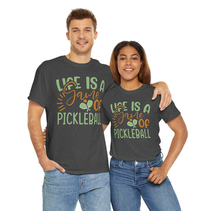 "Life is a Game of Pickleball" Pickleball T-Shirt for Men and Women