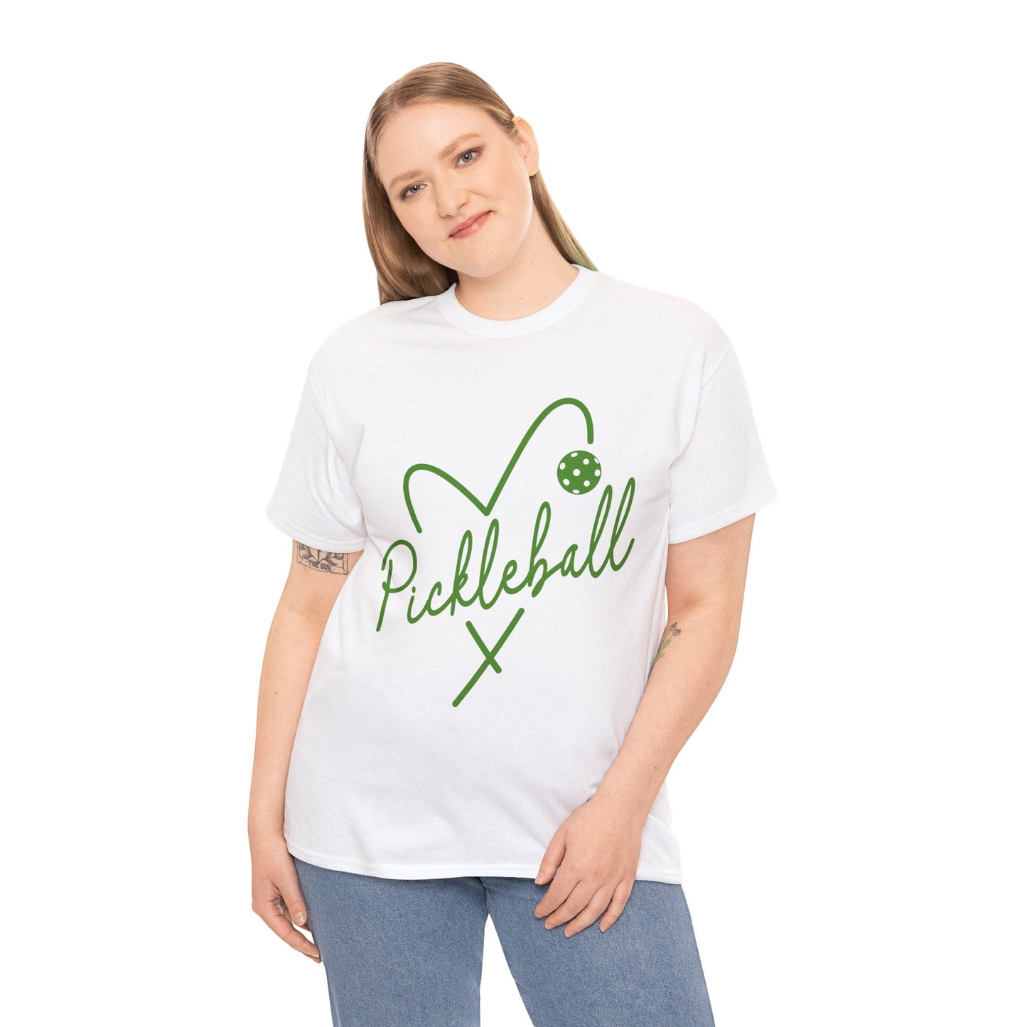 "Pickleball Hearth" Women's Pickleball T-Shirt