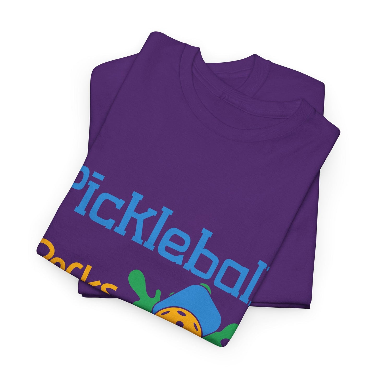 "Pickleball Rocks, Let's Play" Pickleball T-Shirt for Men and Women