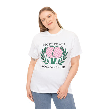 "Pickleball Social Club" Women's Pickleball T-Shirt