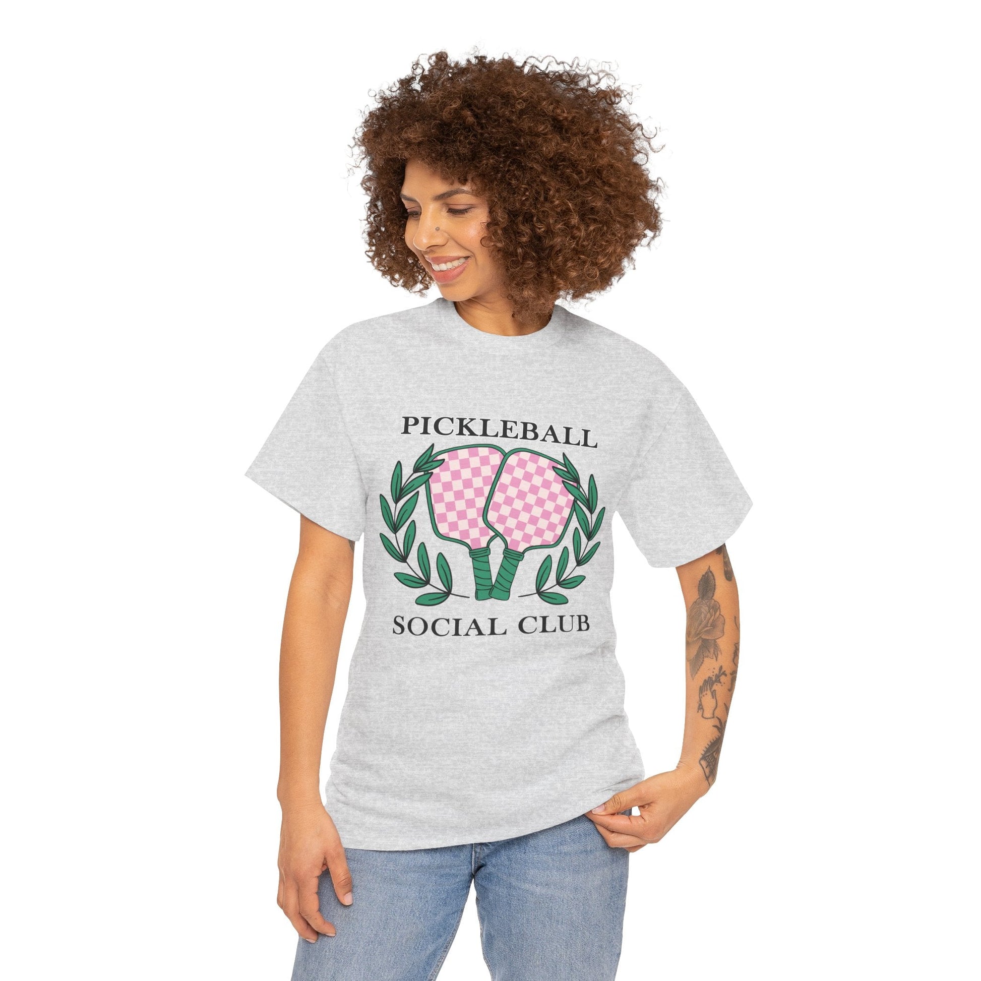 "Pickleball Social Club" Women's Pickleball T-Shirt