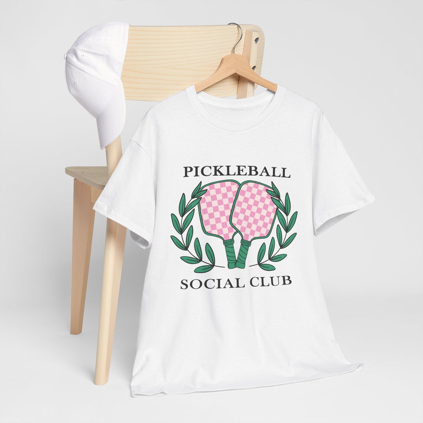 "Pickleball Social Club" Women's Pickleball T-Shirt