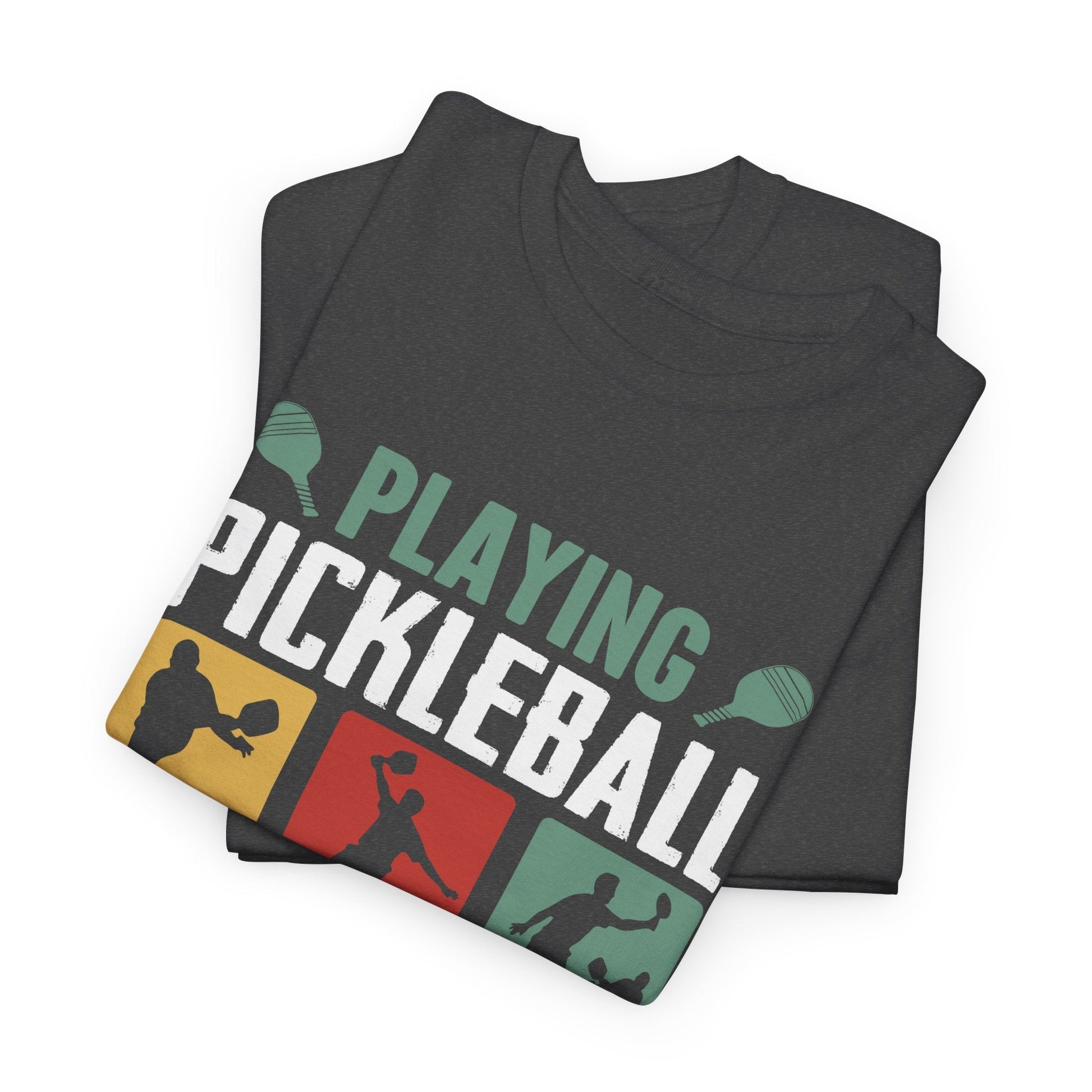 "Playing Pickleball Improves Memory" Pickleball T-Shirt for Men and Women